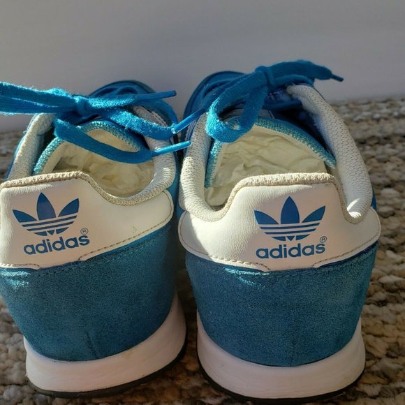 Universal women Adidas Adistar Racer size 9 (M19217)  White,Blue - Picture 10 of 12